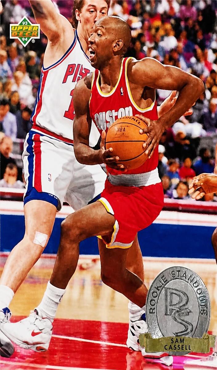 1993 Upper Deck Sam Cassell #RS18 card