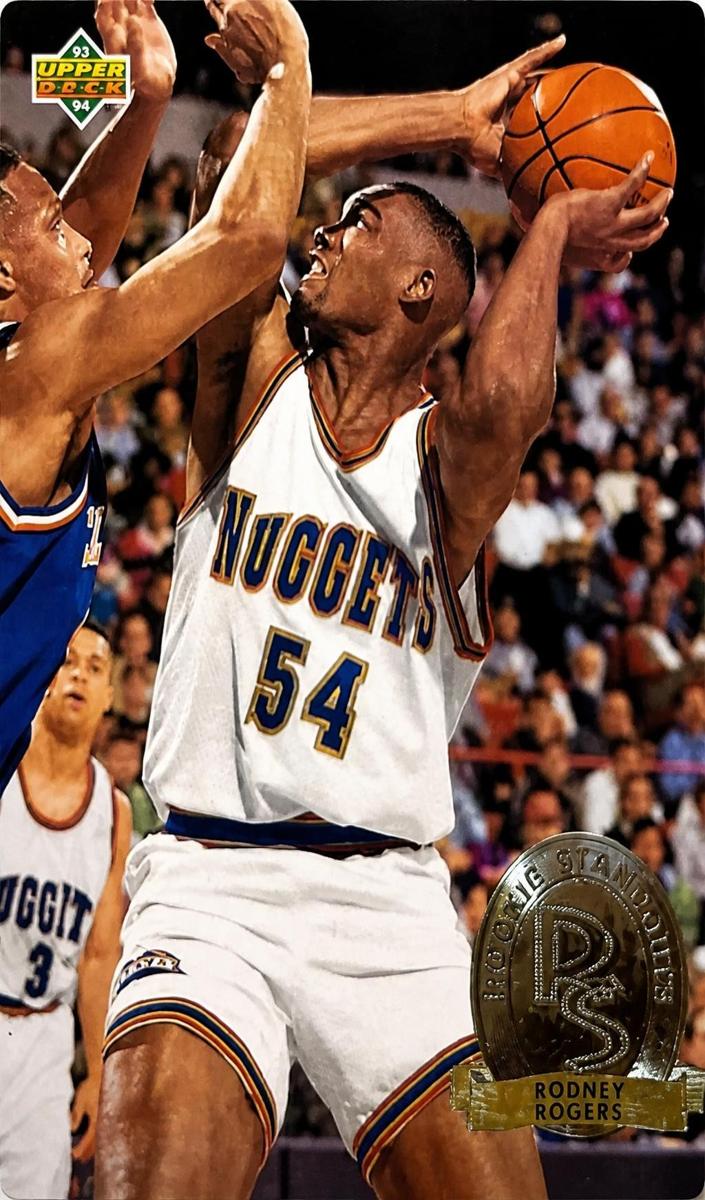 1993 Upper Deck Rodney Rogers #RS20 card
