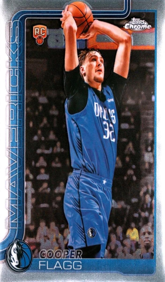 2025 Topps Chrome Sapphire Cooper Flagg #251 card