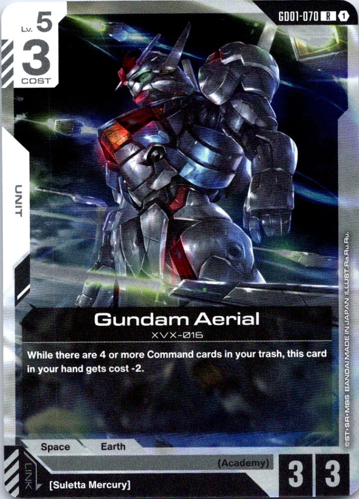 2024 Gundam Aerial #GD01-070