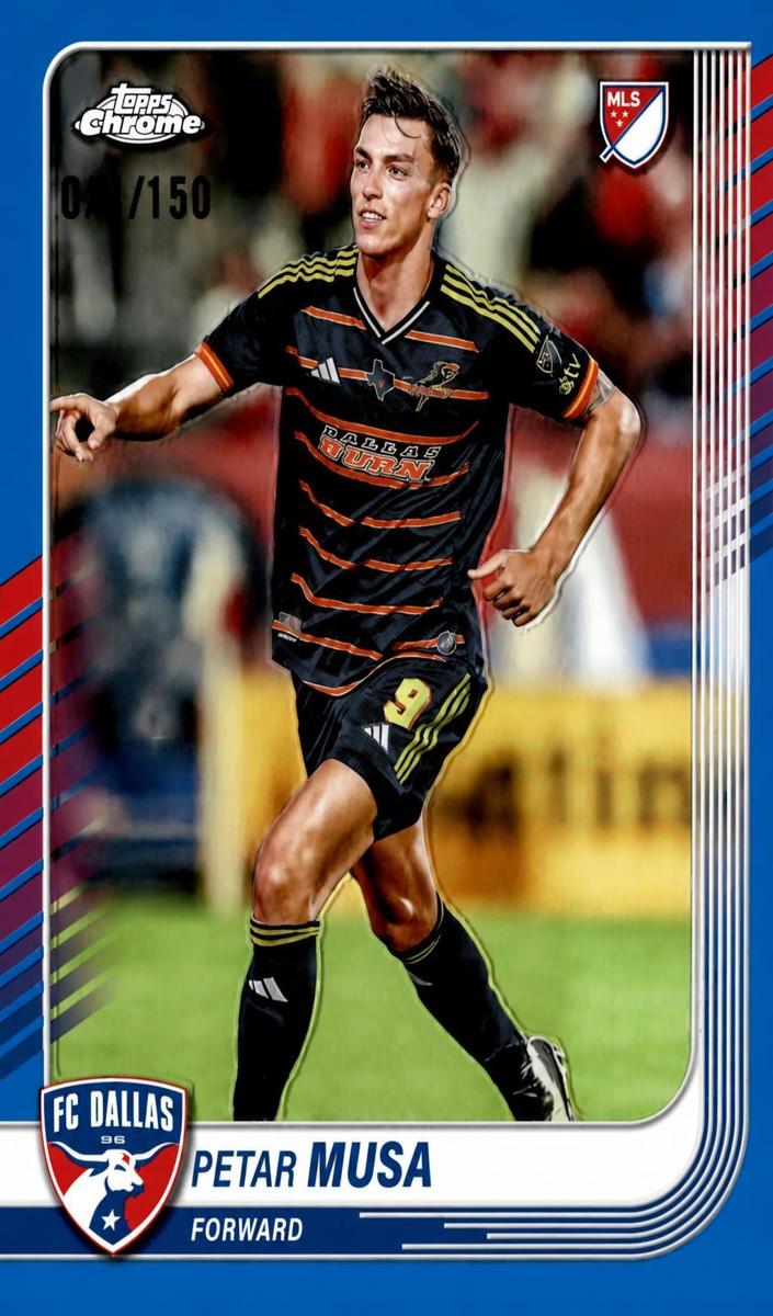 2025 Petar Musa [Blue Refractor] #61