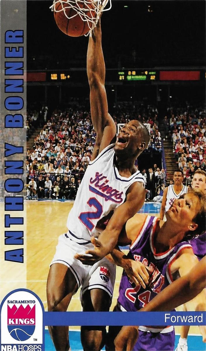 1992 Hoops Anthony Bonner #196 card