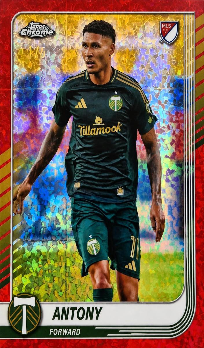 2025 Antony [Red Mini-Diamonds Refractor] #157