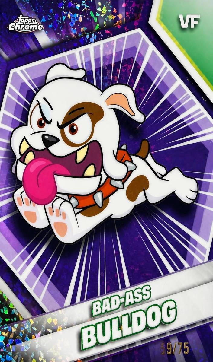 2026 Bad-Ass Bulldog [Purple Refractor] #27