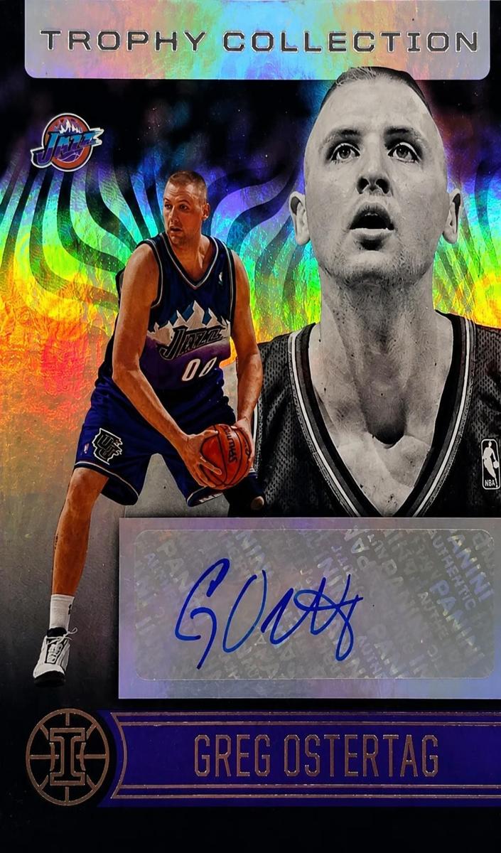 2020 Panini Illusions Greg Ostertag #TC-GRO card