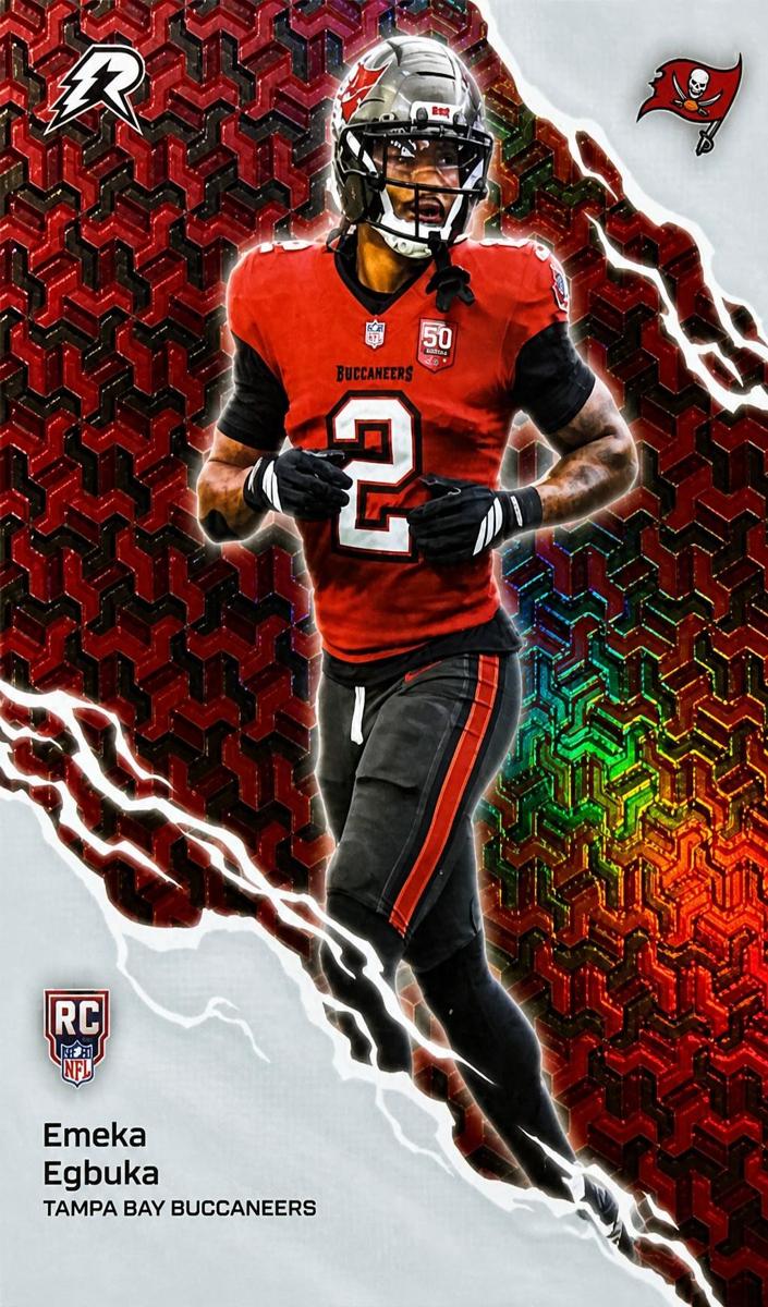 2025 Topps Resurgence Perfect Fit Emeka Egbuka #P-9 card