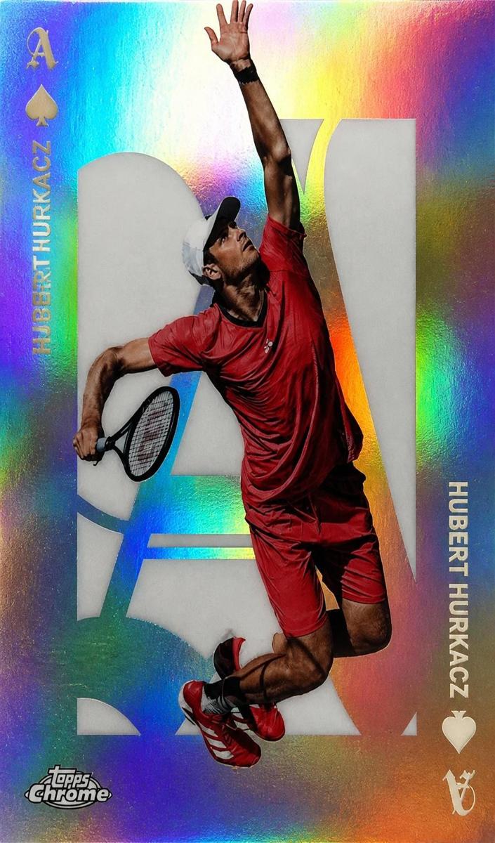 2025 Topps Chrome Aces Hubert Hurkacz #ACE-13 card