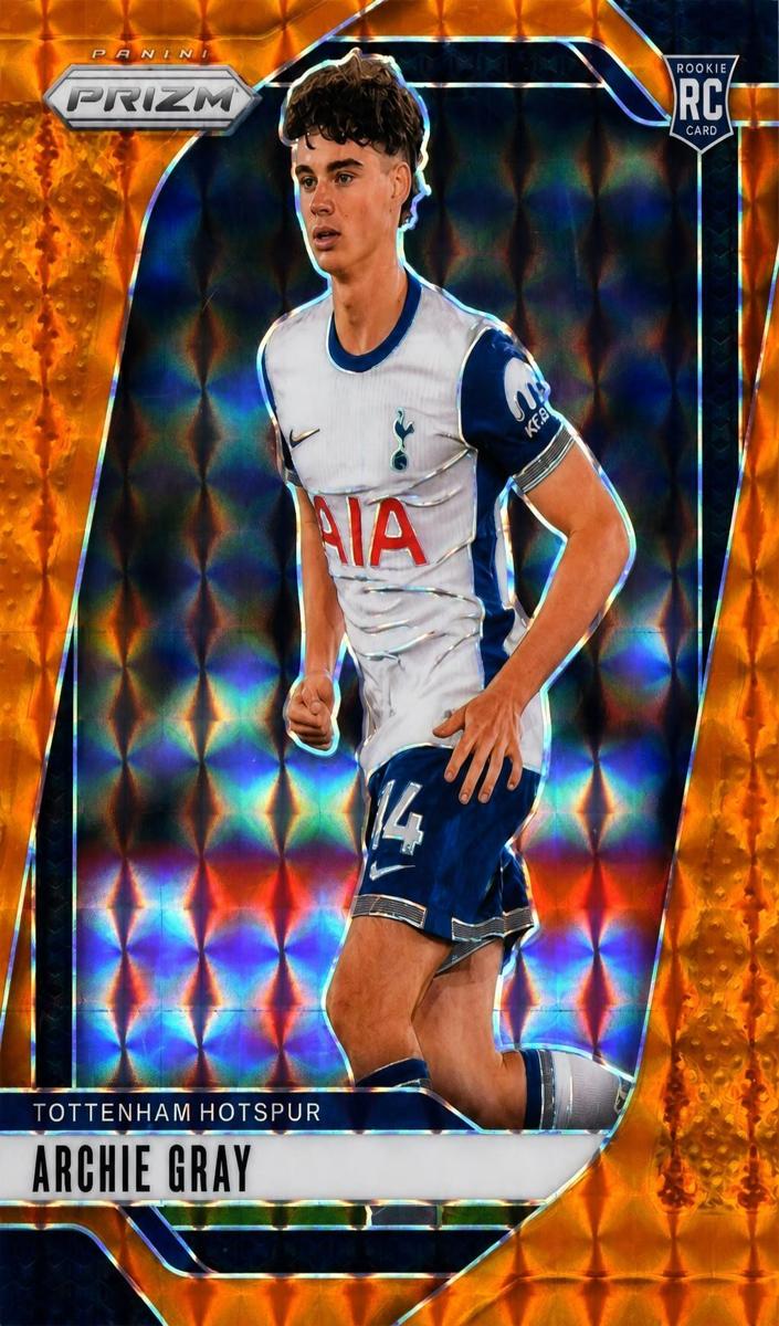 2024 Panini Prizm Premier League Archie Gray [Orange Mosaic] #76 card