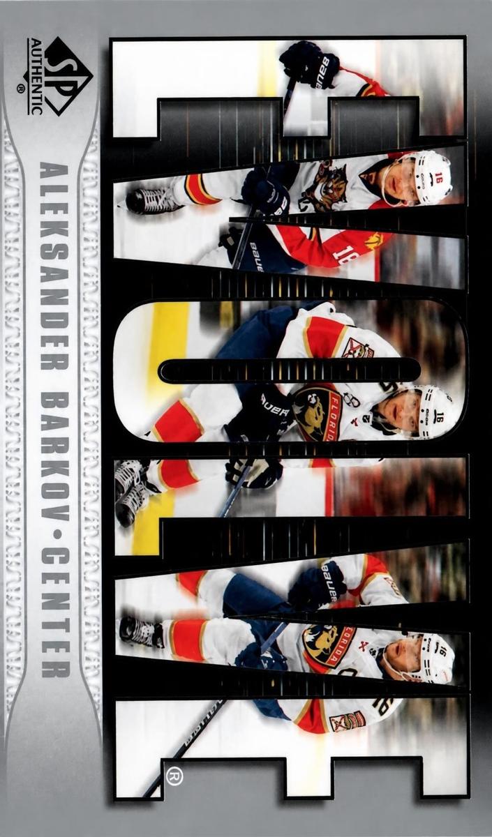 2023 SP Authentic Aleksander Barkov [Blue] #E-14 card
