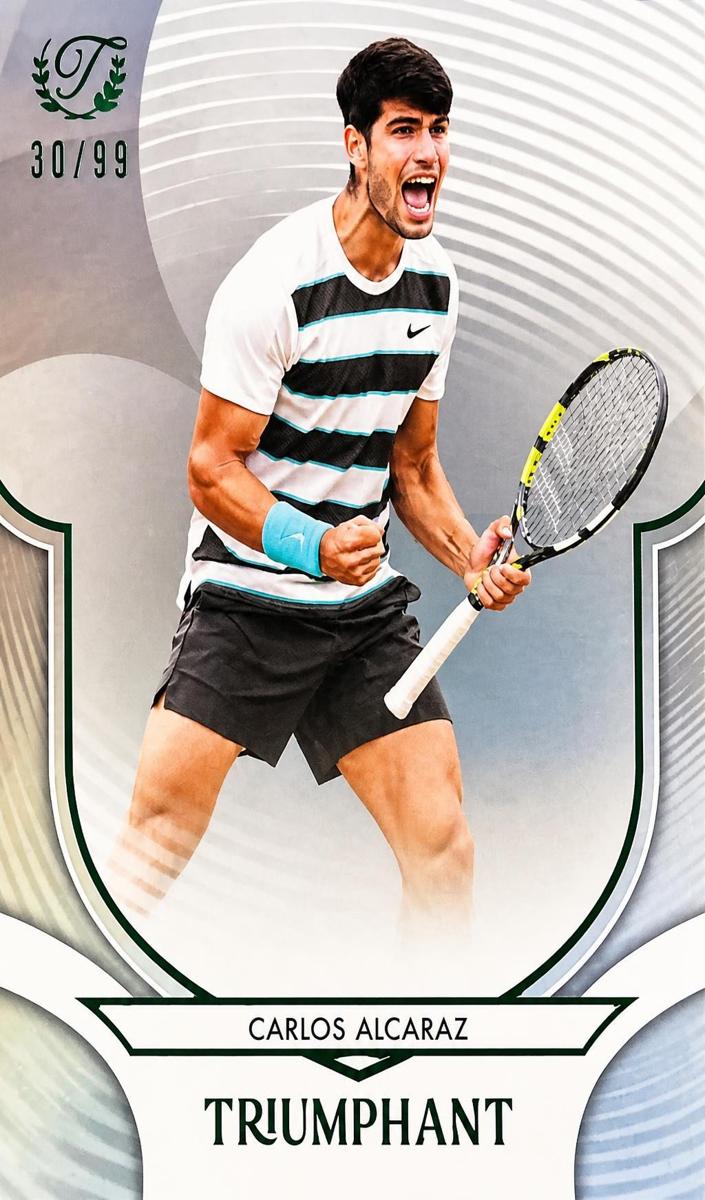 2025 Carlos Alcaraz [Black Net Foil] #2