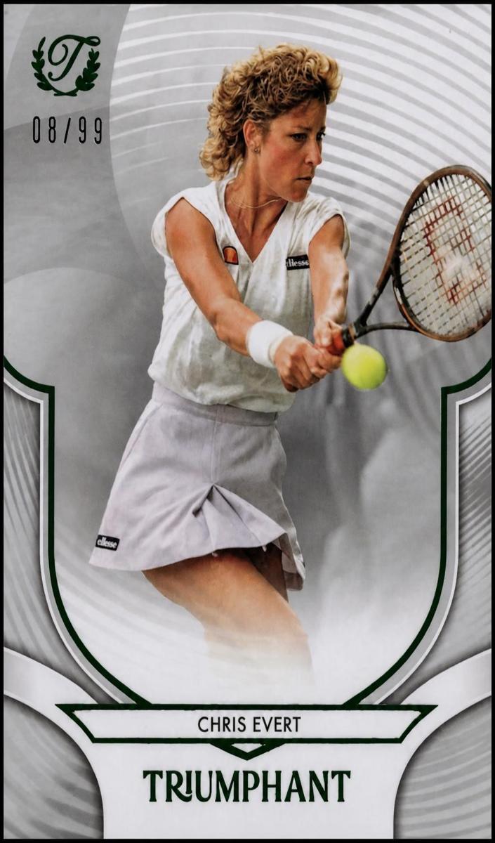 2025 Chris Evert [Tennis Ball Yellow Foil] #18