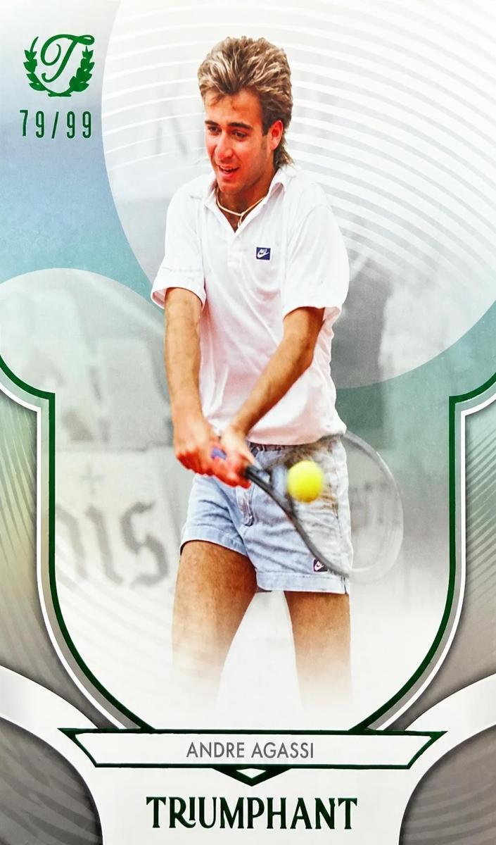 2025 Andre Agassi [Racket Red Foil] #12
