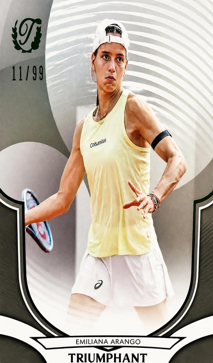 2025 Emiliana Arango [Grass Court Green Foil] #61