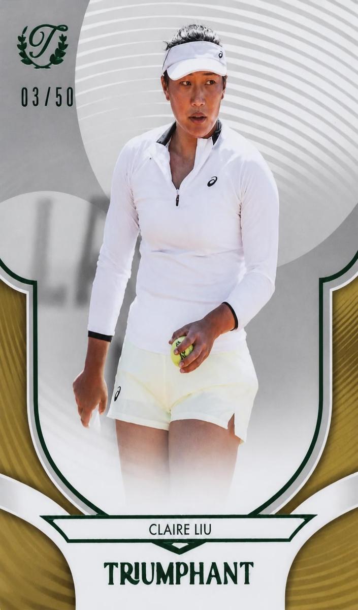 2025 Claire Liu [Grass Court Green Foil] #56