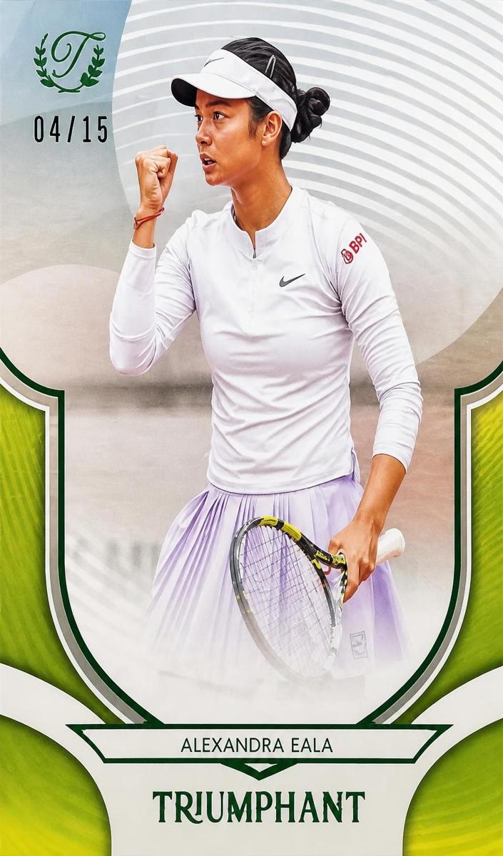 2025 Alexandra Eala [Tennis Ball Yellow Foil] #62