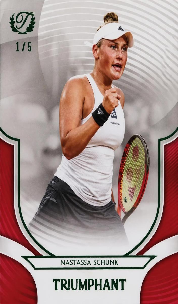 2025 Nastasja Schunk [Racket Red Foil] #65