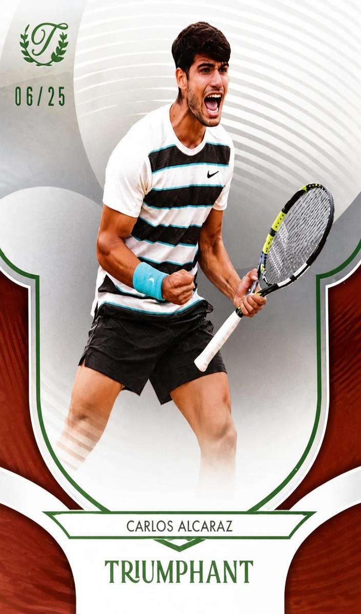 2025 Carlos Alcaraz [Clay Court Orange Foil] #2