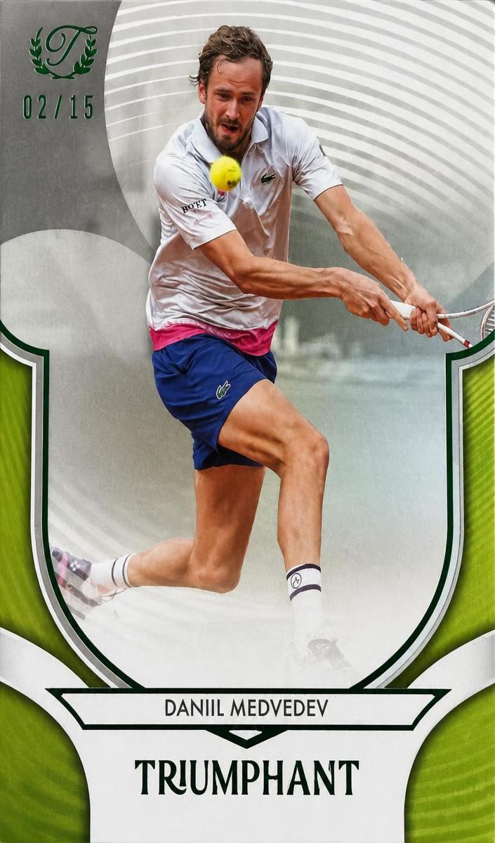 2025 Daniil Medvedev [Tennis Ball Yellow Foil] #5