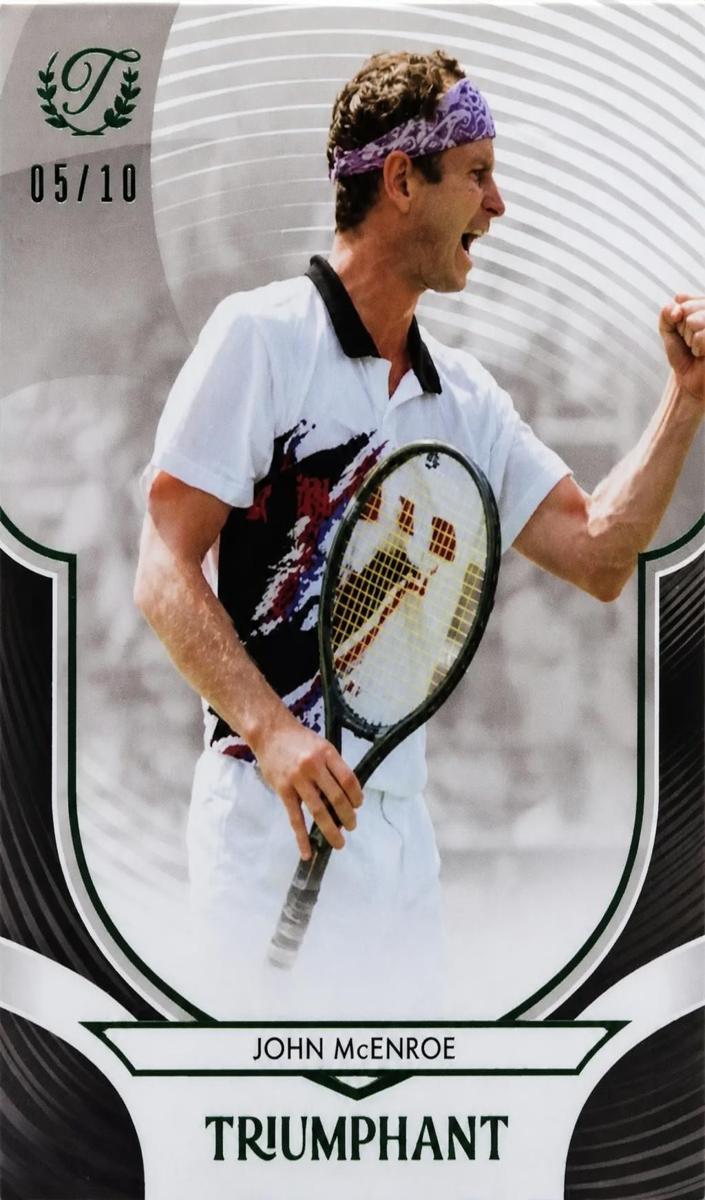 2025 John McEnroe [Black Net Foil] #11