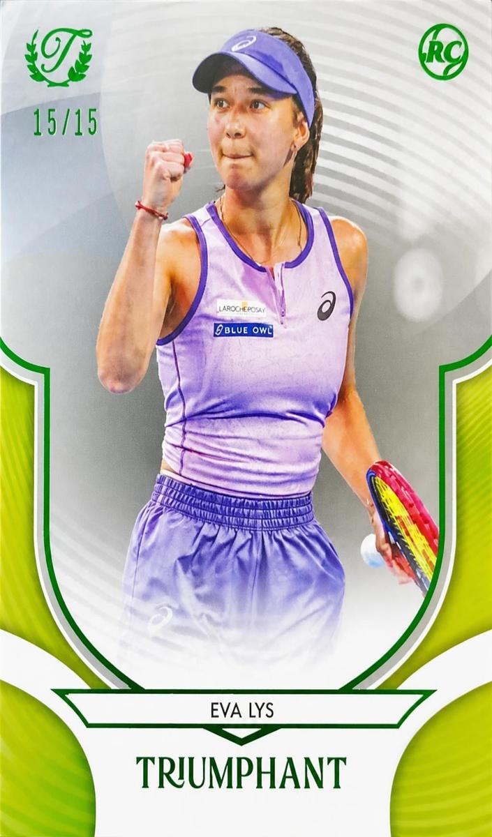 2025 Eva Lys [Tennis Ball Yellow Foil] #29
