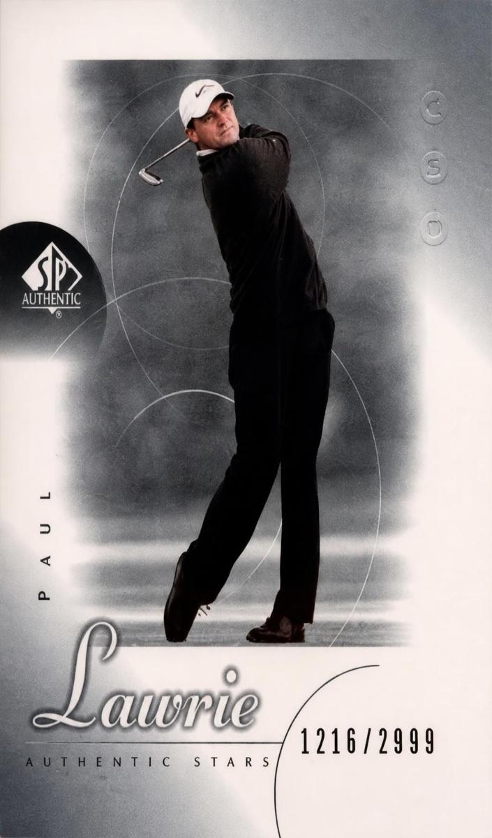 2001 Paul Lawrie [Gold] #54