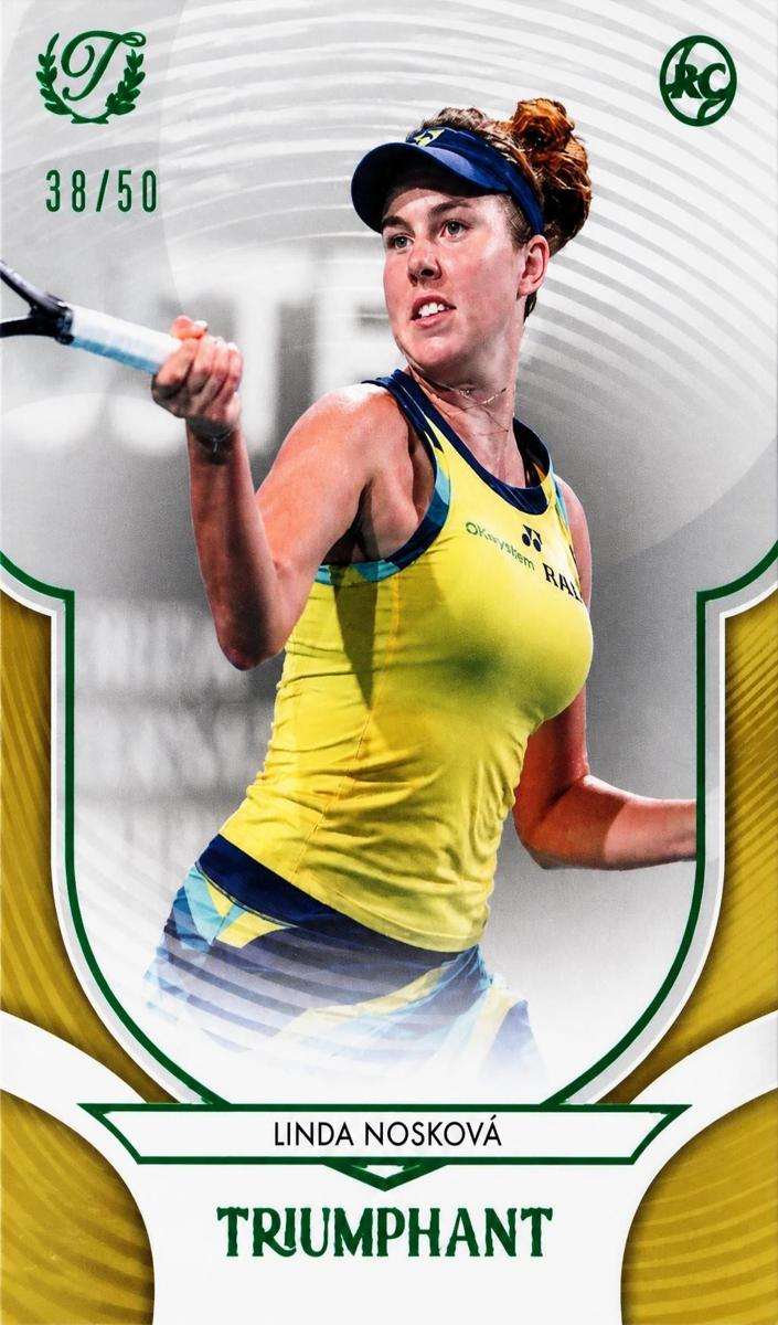 2025 Linda Noskova [Trophy Gold Foil] #27
