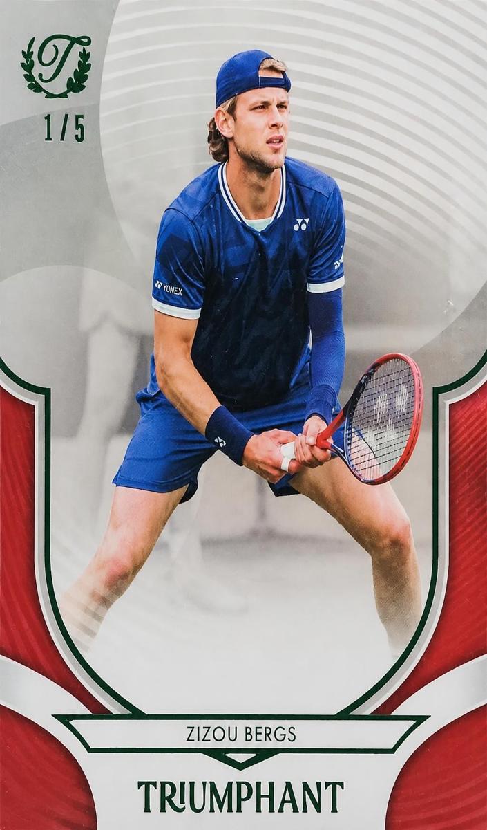 2025 Zizou Bergs [Racket Red Foil] #49
