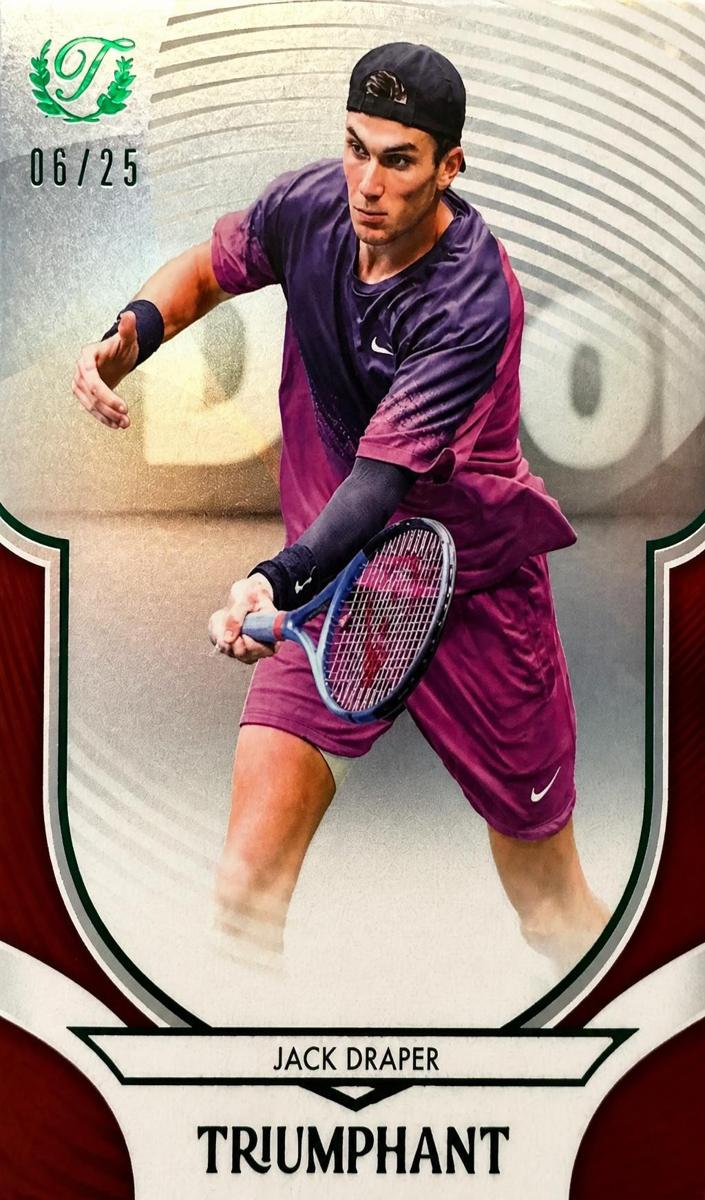 2025 Jack Draper [Clay Court Orange Foil] #20