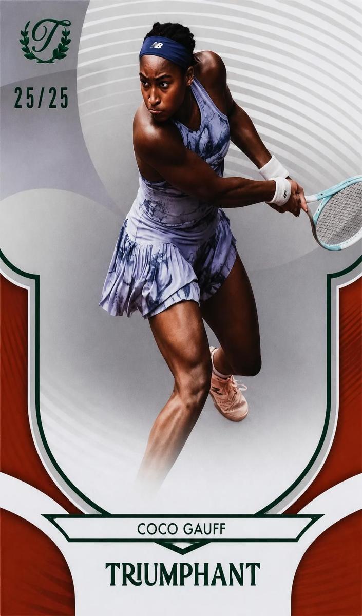 2025 Coco Gauff [Clay Court Orange Foil] #4