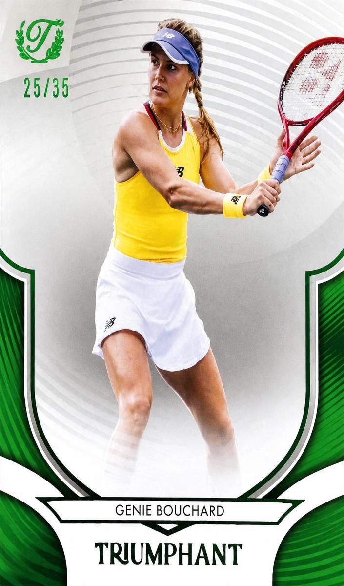 2025 Genie Bouchard [Grass Court Green Foil] #38