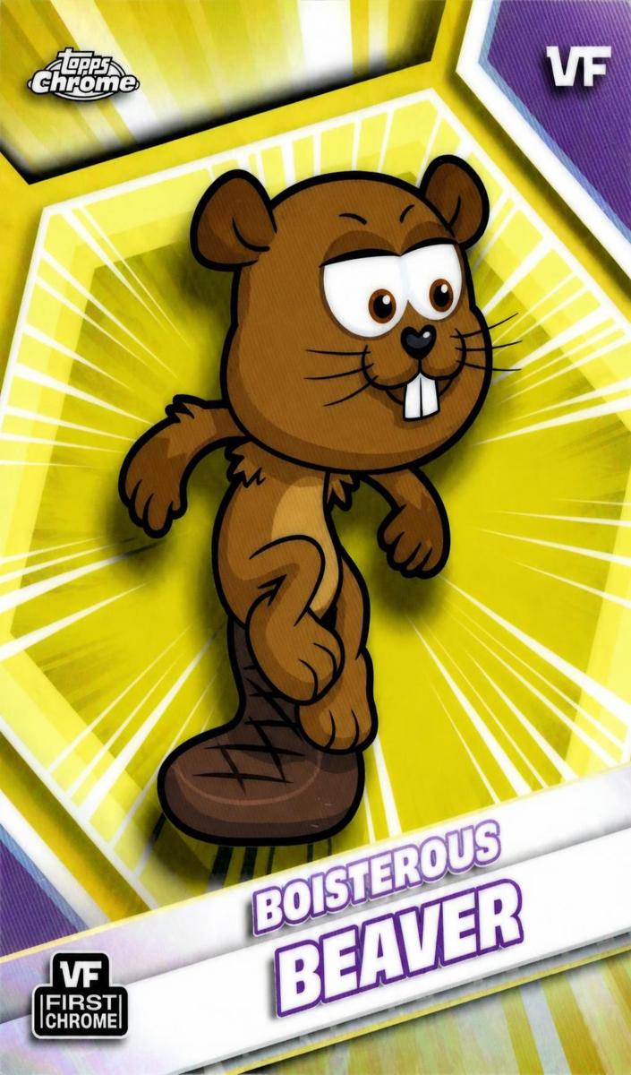 2026 Boisterous Beaver [Yellow Refractor] #34