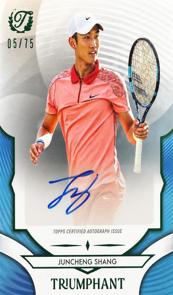 2025 Juncheng Shang [Hard Court Blue Foil] #54-A