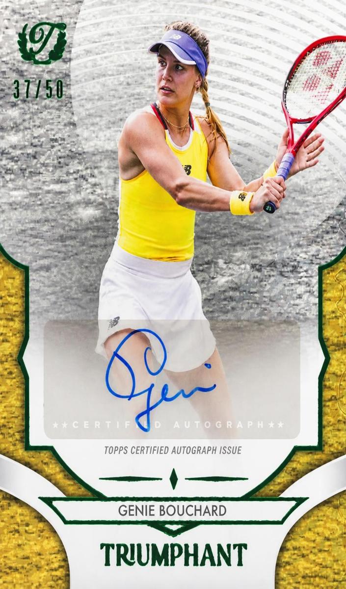 2025 Genie Bouchard [Confetti Gold Foil] #38-A