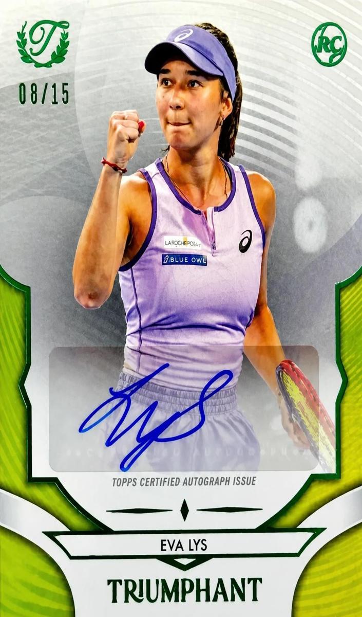 2025 Eva Lys [Tennis Ball Yellow Foil] #29-A