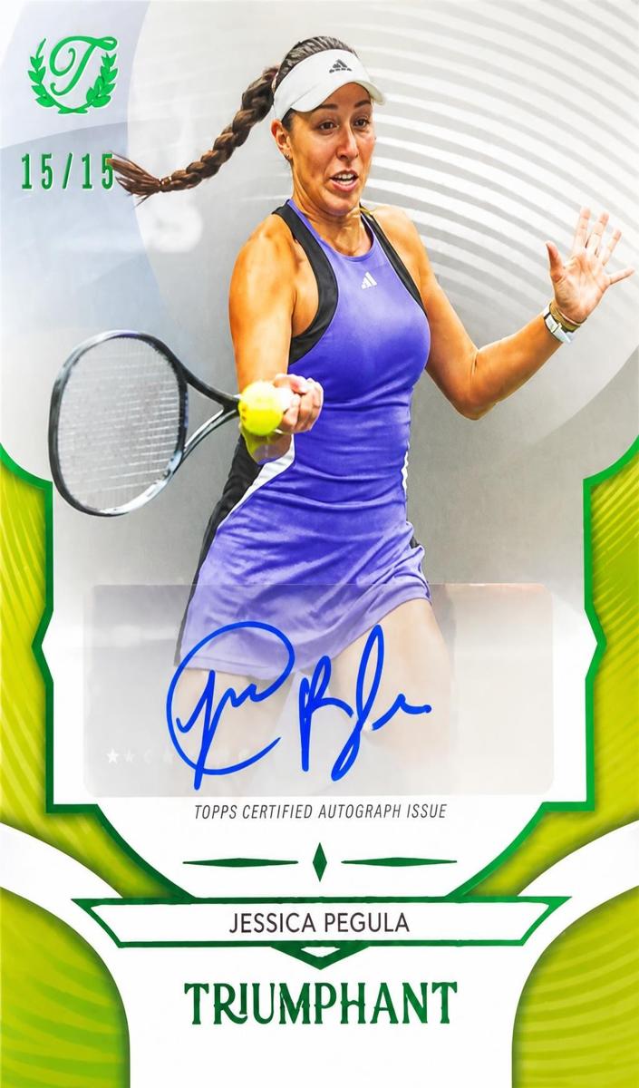 2025 Jessica Pegula [Tennis Ball Yellow Foil] #23-A