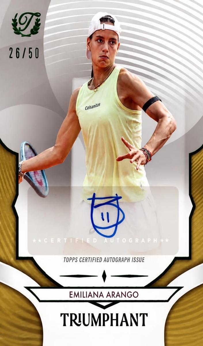 2025 Emiliana Arango [Black Net Foil] #61-A