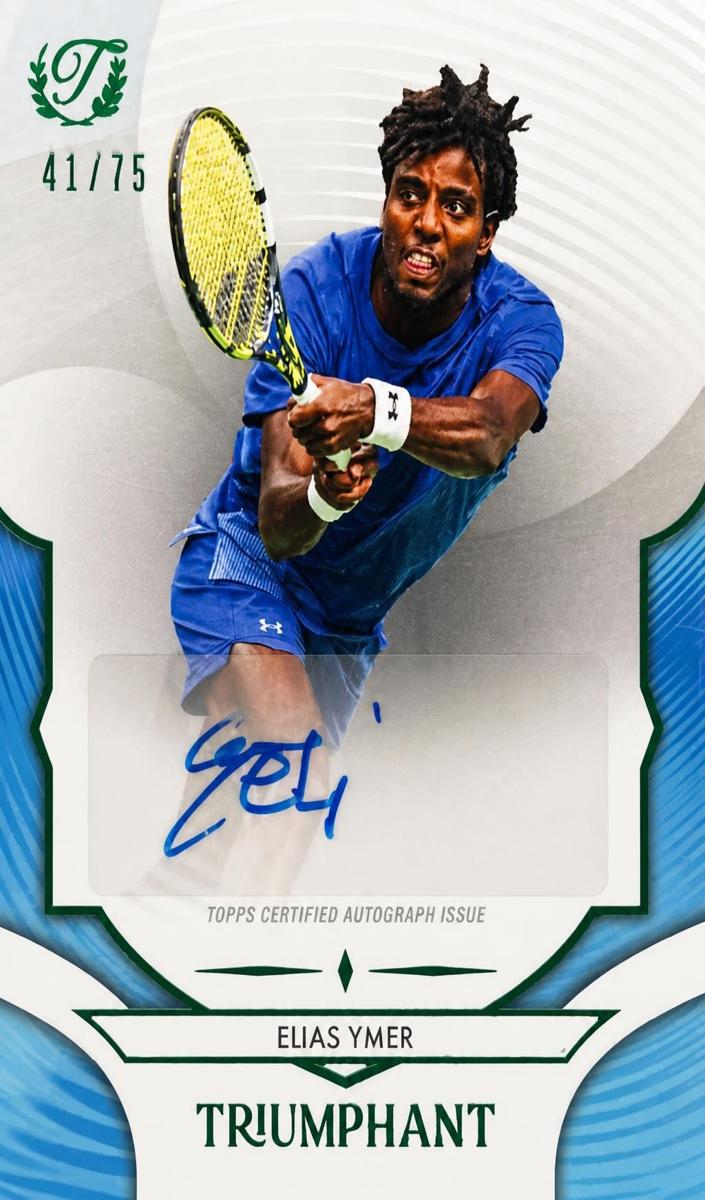 2025 Elias Ymer [Hard Court Blue Foil] #46-A