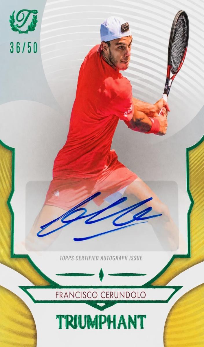 2025 Francisco Cerundolo [Trophy Gold Foil] #32-A