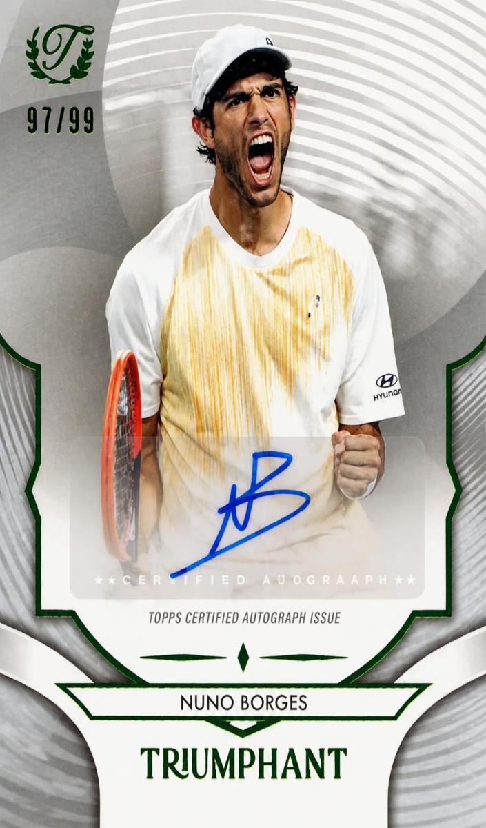 2025 Nuno Borges [Black Net Foil] #33-A