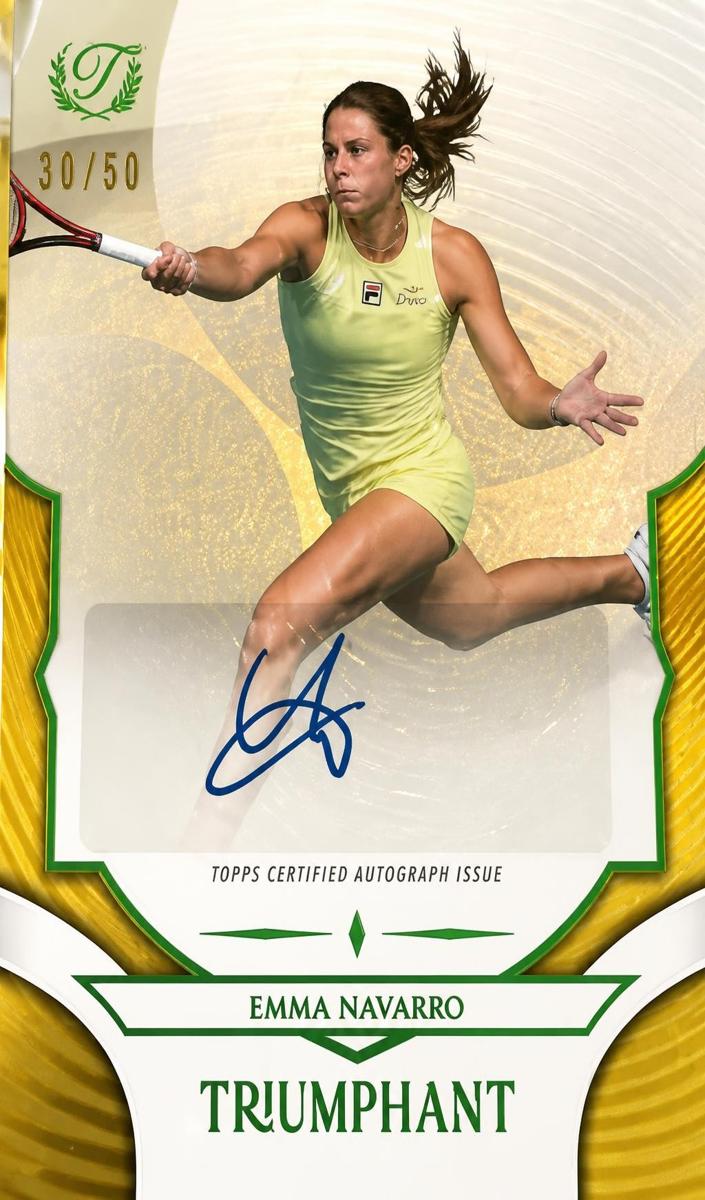 2025 Emma Navarro [Black Net Foil] #25-A