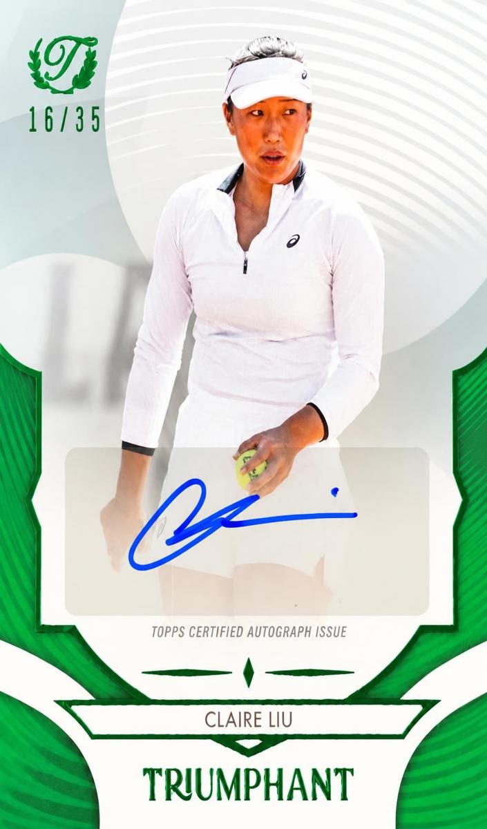 2025 Claire Liu [Grass Court Green Foil] #56-A
