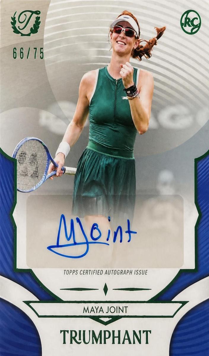2025 Maya Joint [Hard Court Blue Foil] #35-A