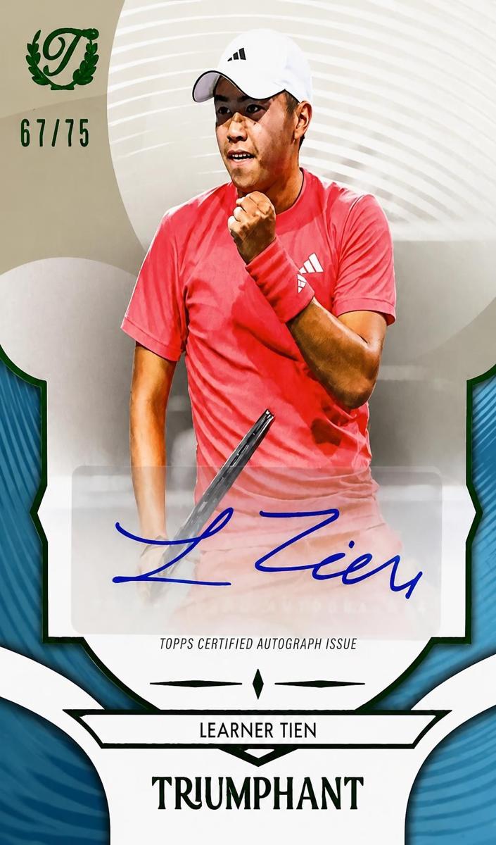 2025 Learner Tien [Hard Court Aqua Blue Foil] #70-A