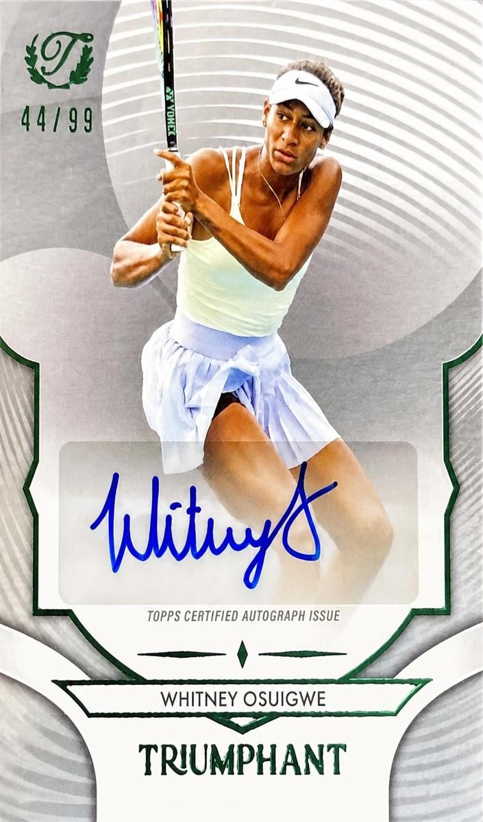 2025 Whitney Osuigwe [Grass Court Green Foil] #64-A