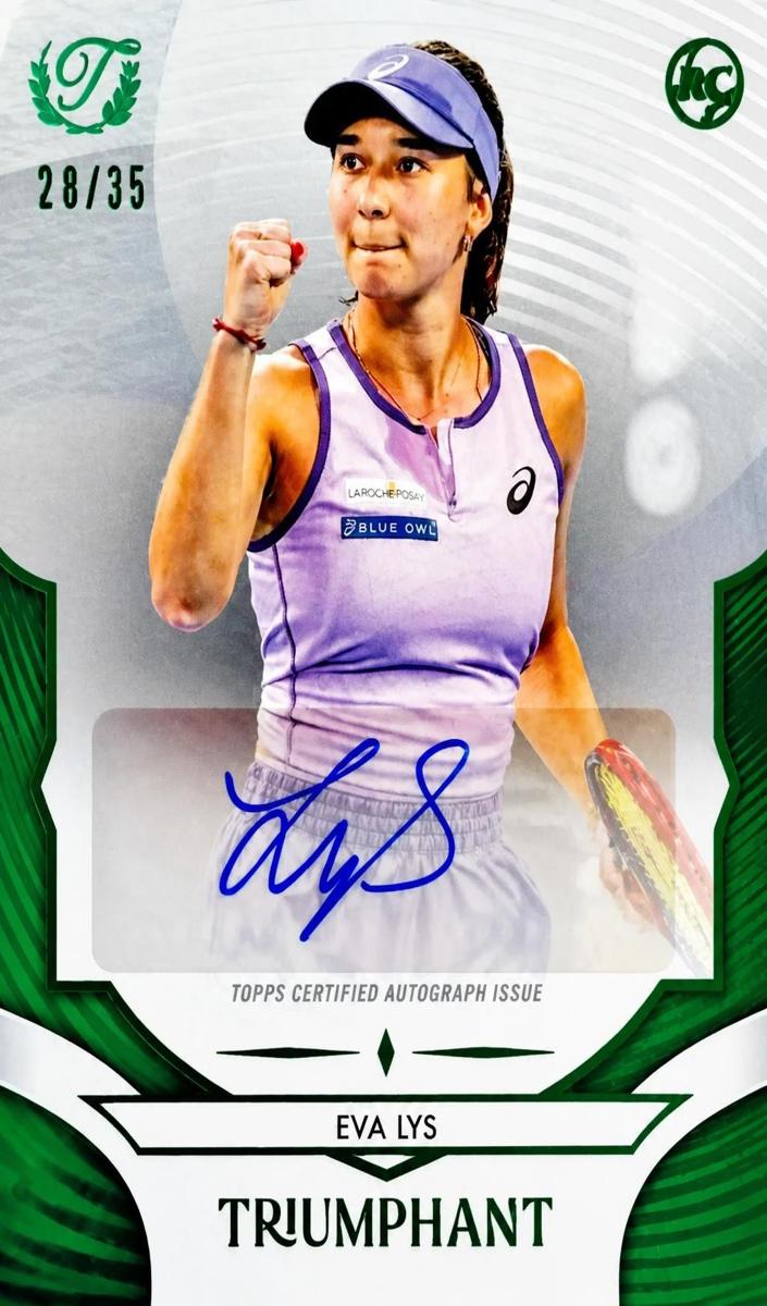 2025 Eva Lys [Grass Court Green Foil] #29-A