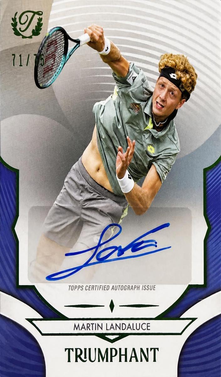 2025 Martin Landaluce [Hard Court Blue Foil] #47-A