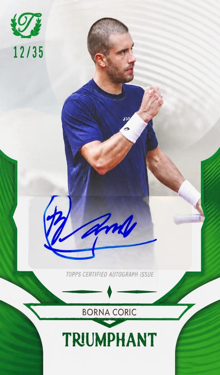 2025 Borna Coric [Grass Court Green Foil] #36-A
