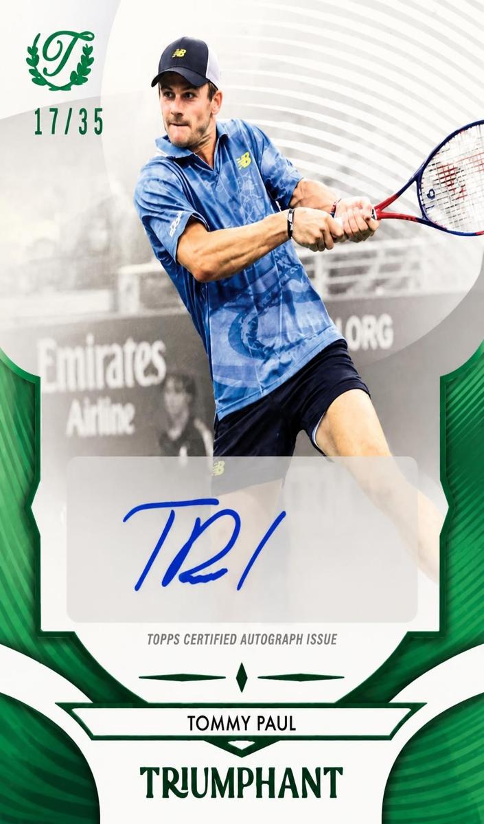 2025 Tommy Paul [Grass Court Green Foil] #26-A