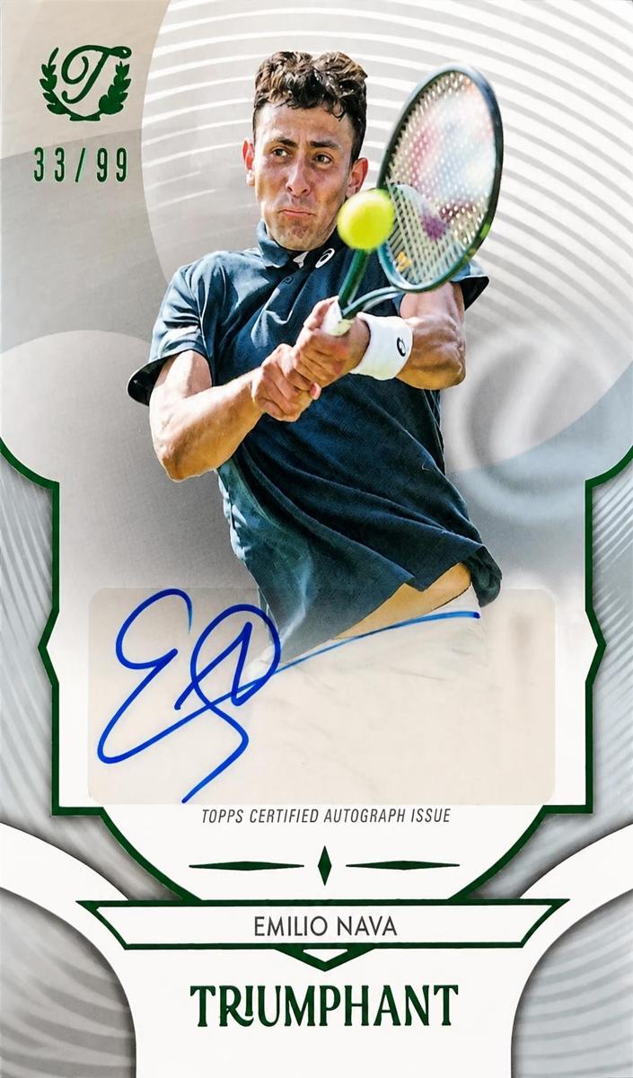 2025 Emilio Nava [Grass Court Green Foil] #60-A