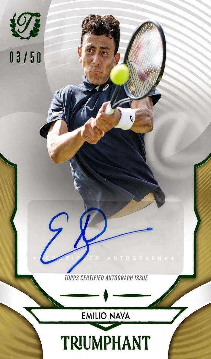 2025 Emilio Nava [Trophy Gold Foil] #60-A